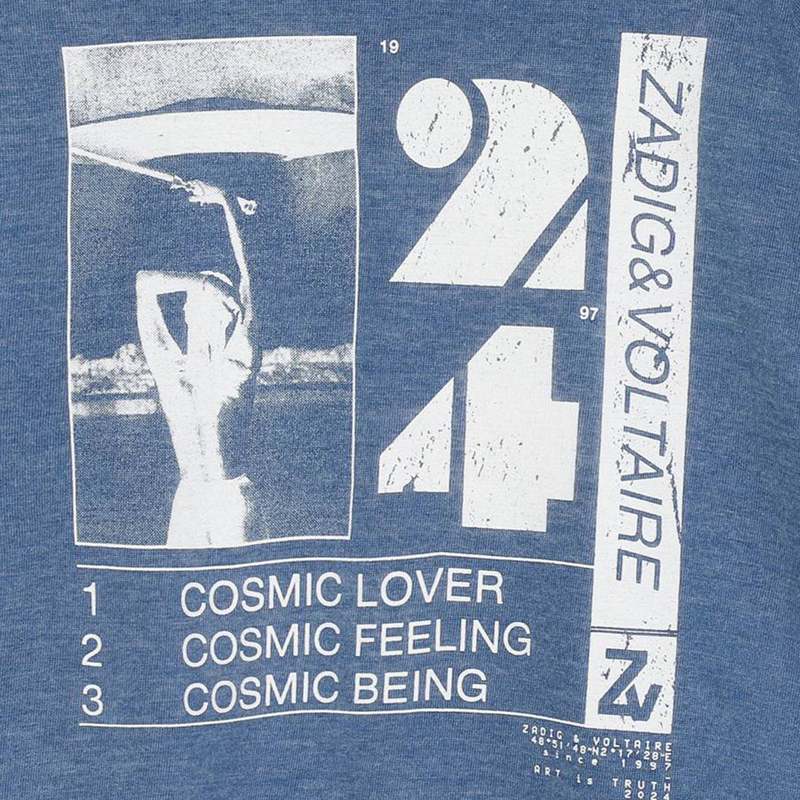 T-shirt a maniche corte ZADIG & VOLTAIRE 
                        BAMBINA