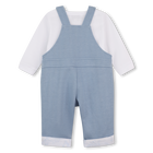 Completo salopette e t-shirt GIVENCHY 
                    BAMBINO