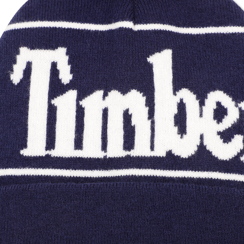 Cappello lavorato a maglia con pompon jacquard TIMBERLAND 
                        RAGAZZO