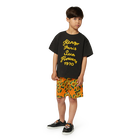 Bermuda raso di cotone stampa KENZO KIDS 
                    RAGAZZO
