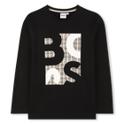 T-shirt a maniche lunghe BOSS 
                    RAGAZZO