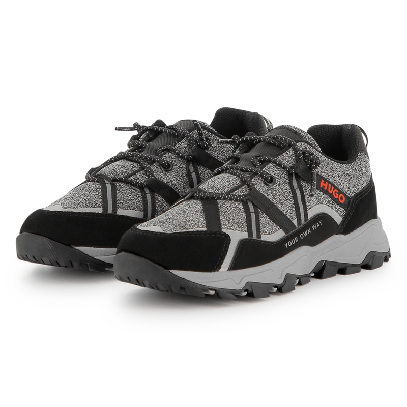 Sneakers in maglia HUGO 
                        BAMBINO