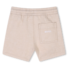 Shorts in lino e cotone BOSS 
                    RAGAZZO