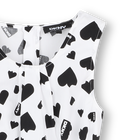 Vestito stampato in cotone DKNY 
                    BAMBINA