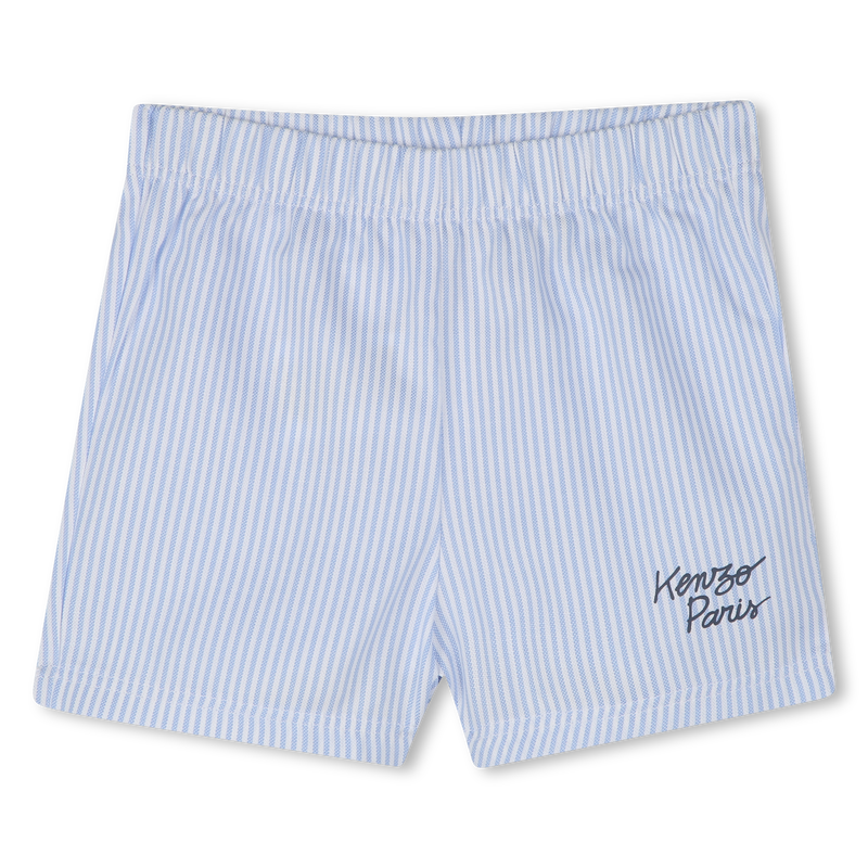 Polo e shorts in cotone KENZO KIDS 
                        RAGAZZO