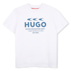T-shirt a maniche corte HUGO 
                    RAGAZZO