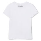 T-shirt a maniche corte KARL LAGERFELD KIDS 
                    BAMBINA