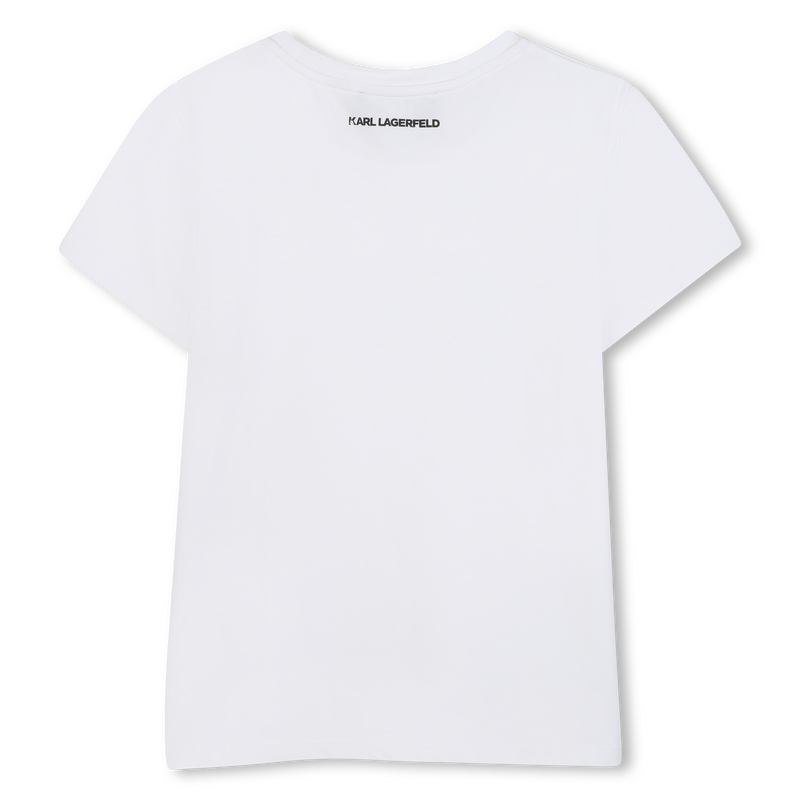 T-shirt a maniche corte KARL LAGERFELD KIDS 
                        BAMBINA