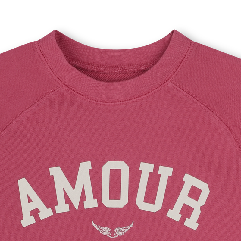 Felpa in tessuto felpato ZADIG & VOLTAIRE 
                        BAMBINA