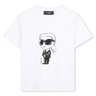 T-shirt a maniche corte, BIANCO, hi-res