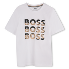 T-shirt a maniche corte, BIANCO, hi-res