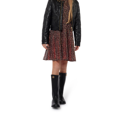 Vestito stampa voile foderato MICHAEL KORS BAMBINA