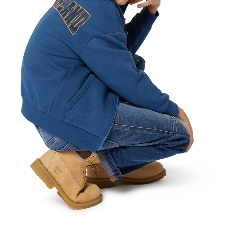 Felpa con zip e cappuccio TIMBERLAND 
                        RAGAZZO