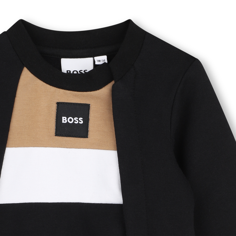 Set cardigan e pantaloni BOSS 
                        RAGAZZO