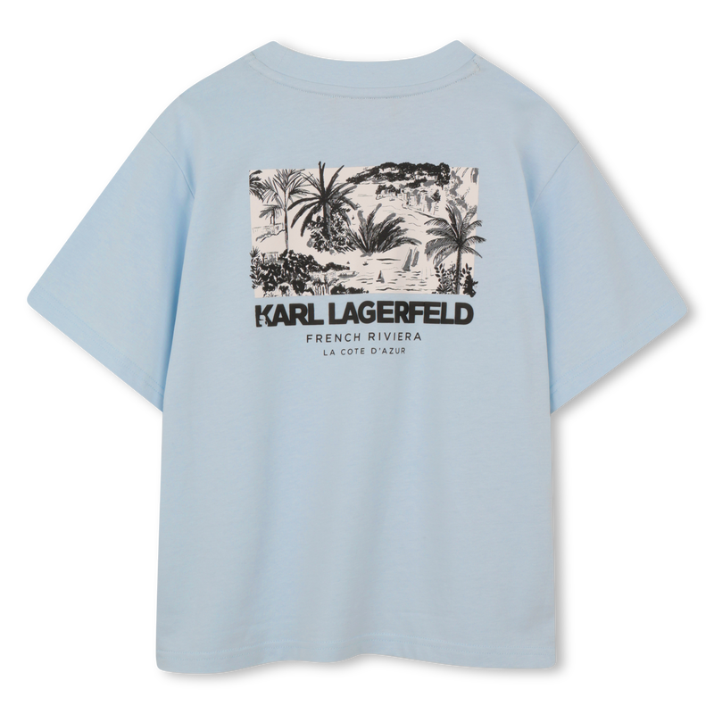 T-SHIRT MANICA CORTA KARL LAGERFELD KIDS 
                        RAGAZZO