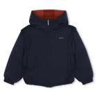 Giubbotto imbottito reversibile BOSS 
                    BAMBINA