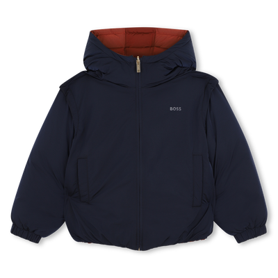Giubbotto imbottito reversibile BOSS BAMBINA