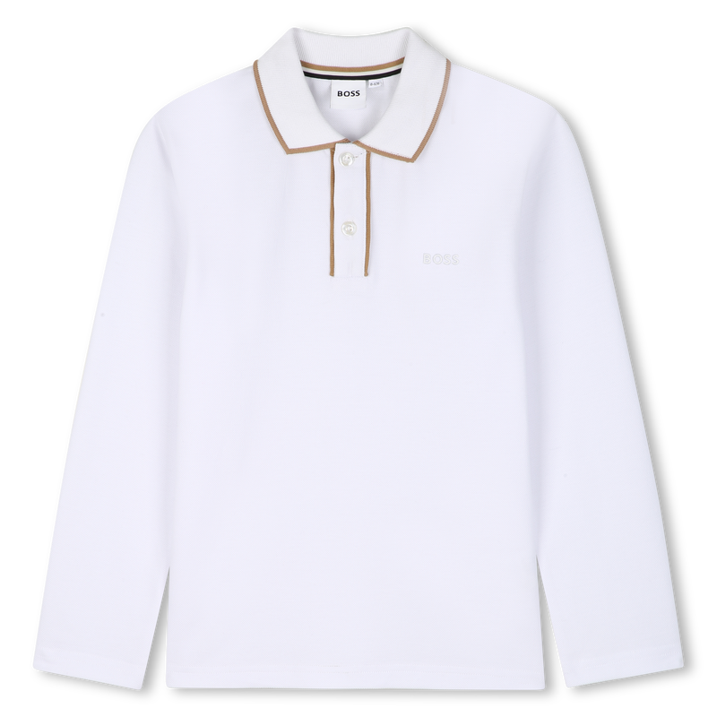 Polo a maniche lunghe BOSS 
                        RAGAZZO