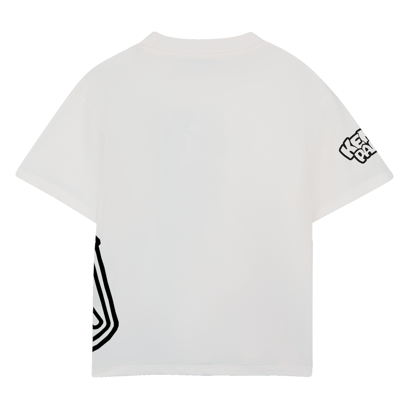 T-SHIRT A MANICHE CORTE KENZO KIDS 
                        RAGAZZO