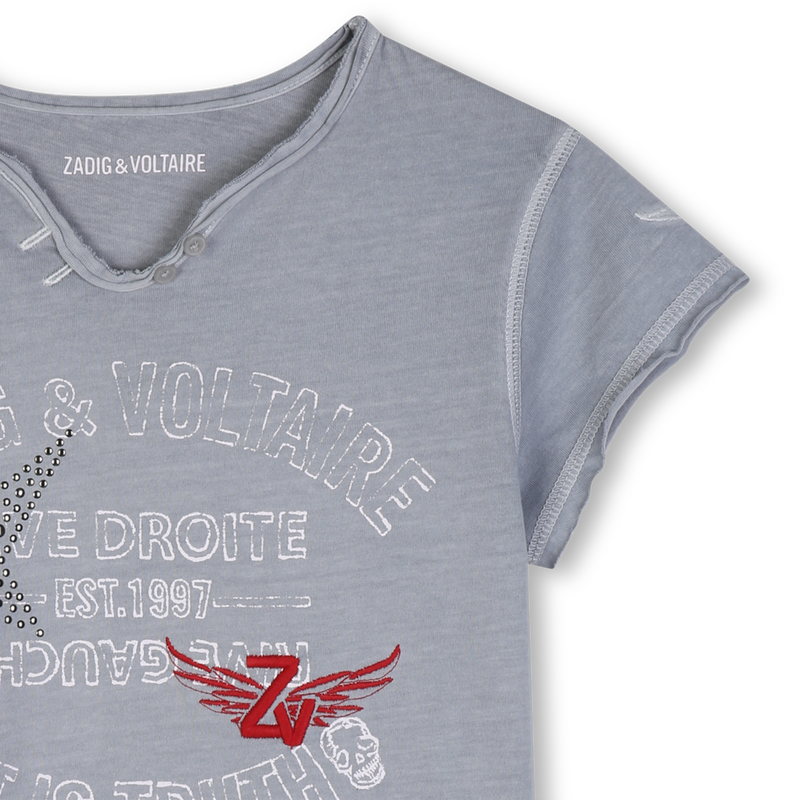 T-shirt a maniche corte ZADIG & VOLTAIRE 
                        BAMBINA