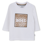 T-shirt a maniche lunghe, BIANCO, hi-res