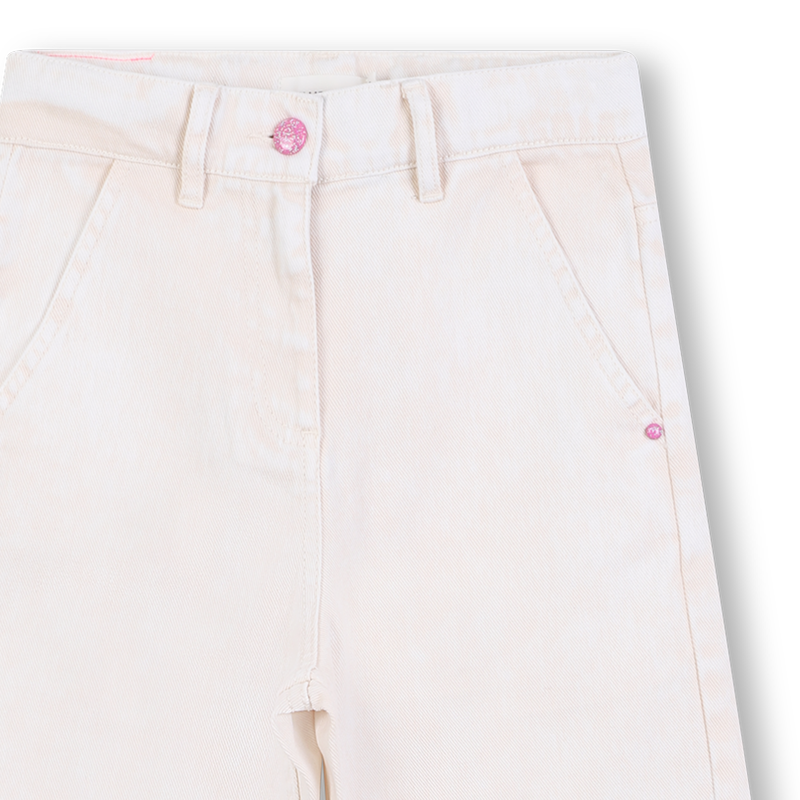 Pantaloni in twill BILLIEBLUSH 
                        BAMBINA