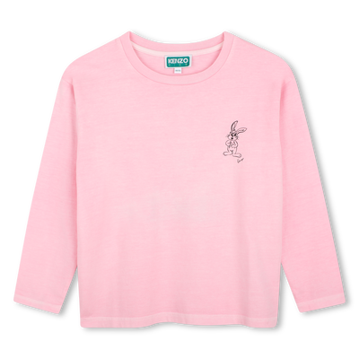 Maglietta a maniche lunghe KENZO KIDS BAMBINA