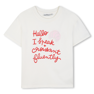T-shirt a maniche corte KIDS AROUND BAMBINA