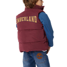 Piumino con zip e loghi TIMBERLAND 
                    RAGAZZO