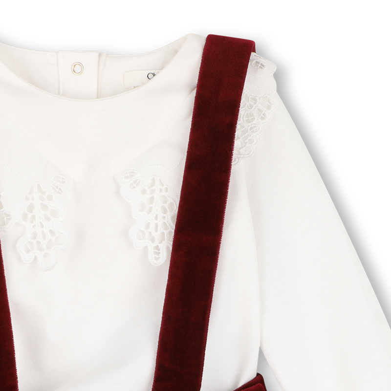 Set vestito e t-shirt CHLOE 
                        BAMBINA