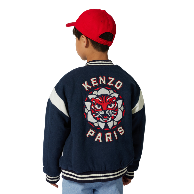 Cappellino ricamato in cotone KENZO KIDS 
                        UNISEX