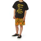 Bermuda raso di cotone stampa KENZO KIDS 
                    BAMBINO