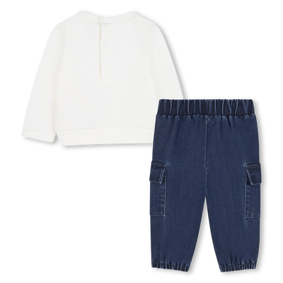 Set felpa e pantaloni MICHAEL KORS BAMBINA