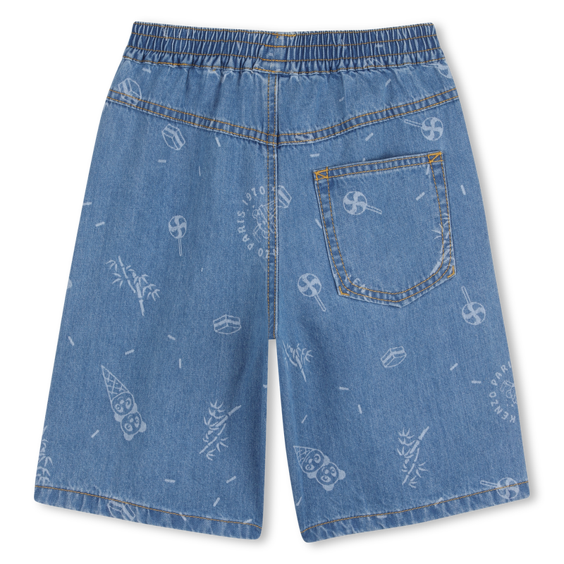BERMUDA IN DENIM KENZO KIDS 
                        RAGAZZO