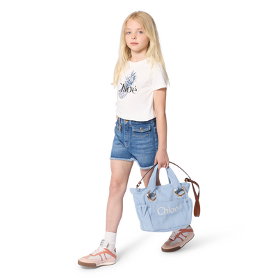 T-SHIRT A MANICHE CORTE CHLOE BAMBINA