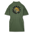 Abito sahariano in cotone KENZO KIDS 
                    BAMBINA
