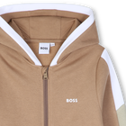 Cardigan con cappuccio BOSS 
                    RAGAZZO