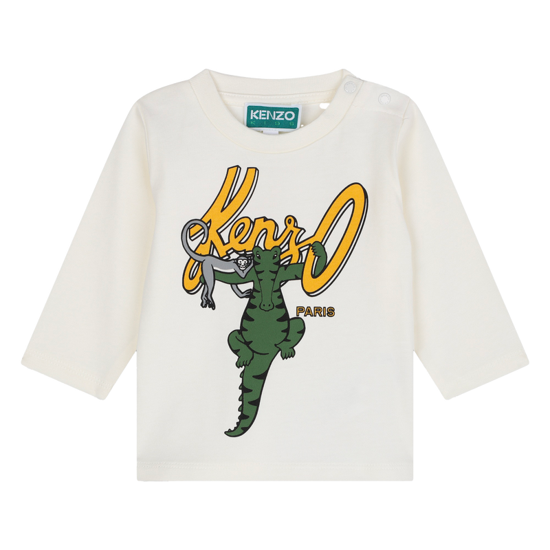 T-shirt a maniche lunghe KENZO KIDS 
                        RAGAZZO