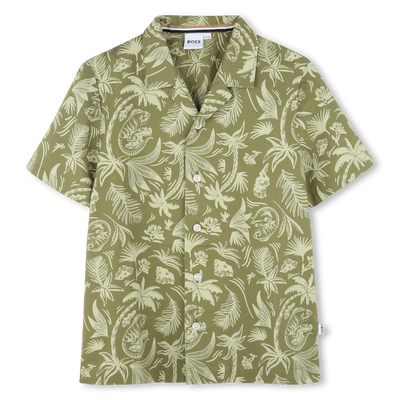 Camicia in popeline di cotone BOSS RAGAZZO