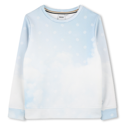 Felpa stampata BOSS RAGAZZO