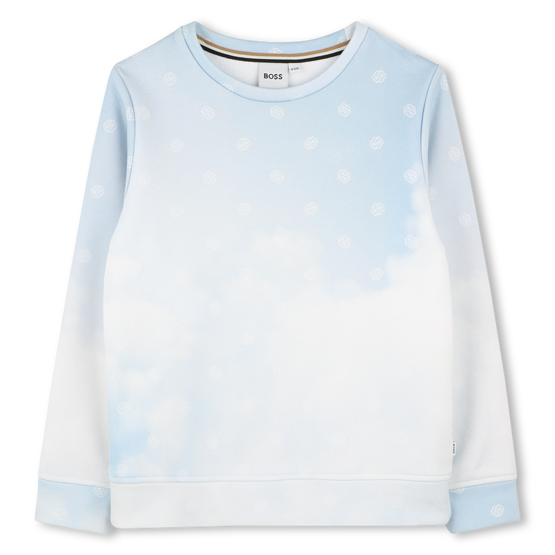 Felpa stampata BOSS 
                        RAGAZZO