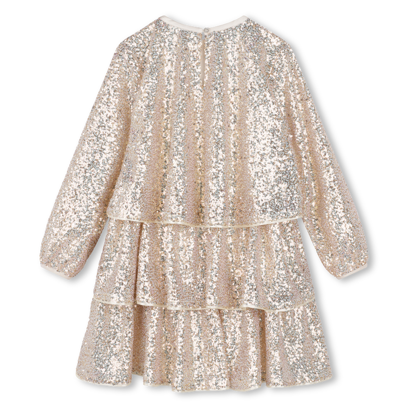 Vestito con volant e pailettes BILLIEBLUSH 
                        BAMBINA