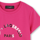 T-shirt a maniche corte KARL LAGERFELD KIDS 
                    BAMBINA