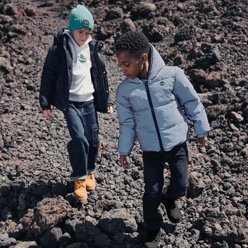 Piumino reversibile con cappuccio TIMBERLAND 
                        RAGAZZO