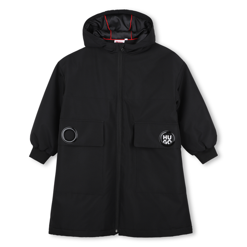Parka con cappuccio HUGO 
                        BAMBINA