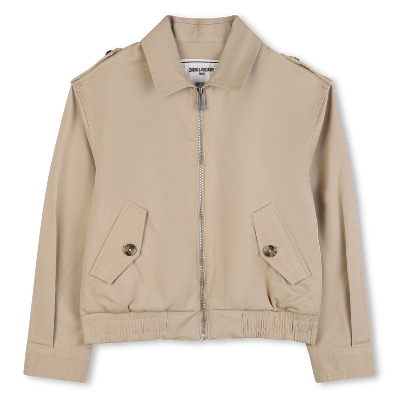 GIACCA CON ZIP ZADIG & VOLTAIRE 
                        BAMBINA
