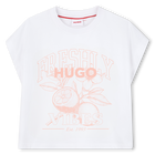 T-shirt a maniche corte HUGO 
                    BAMBINA