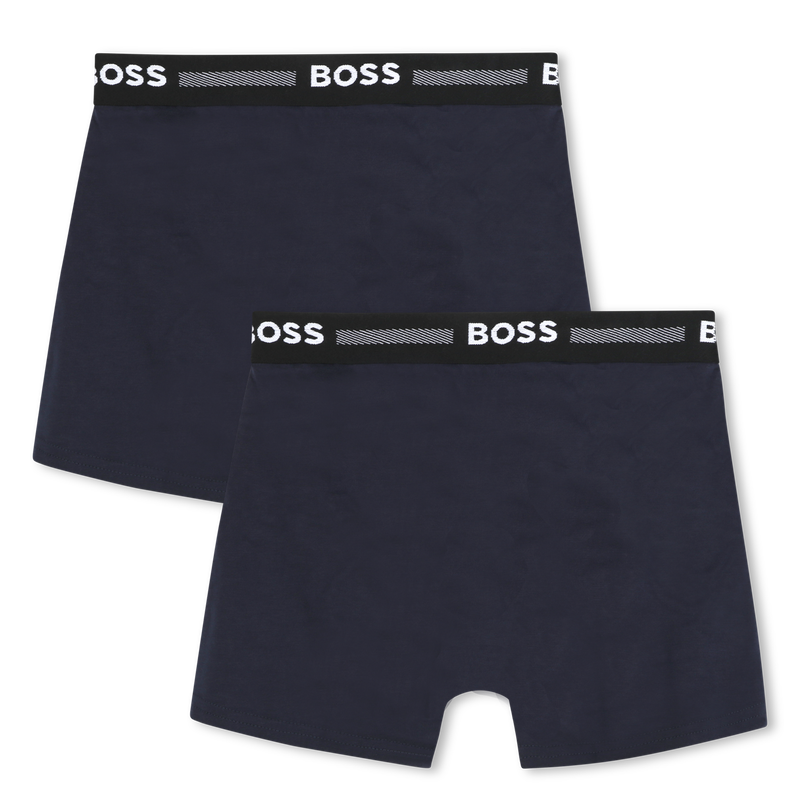 Set di 2 boxer in cotone BOSS 
                        RAGAZZO