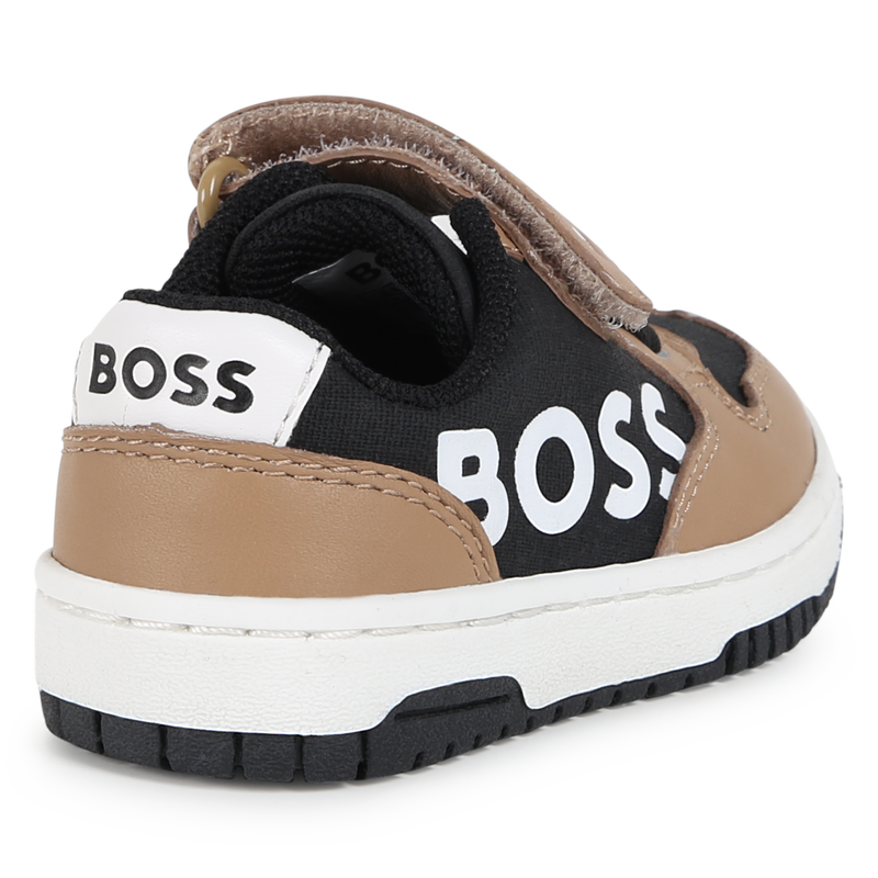 Sneakers con lacci e velcro BOSS 
                        RAGAZZO