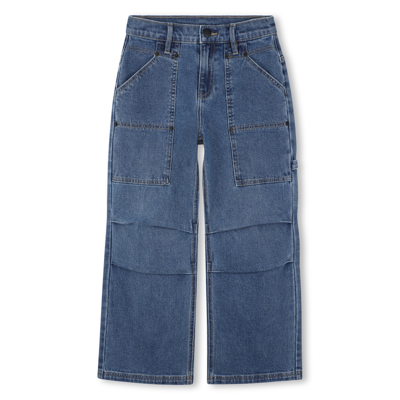 Pantalone in denim di cotone DKNY 
                        UNISEX